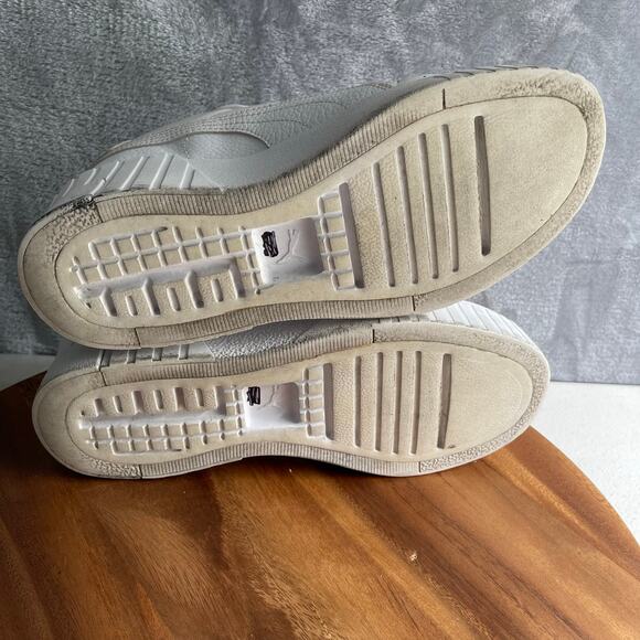 Puma Sneakers Womens 8.5 White Cali Wedge Platform Lace Up Sneaker 373438-01 - Picture 8 of 16